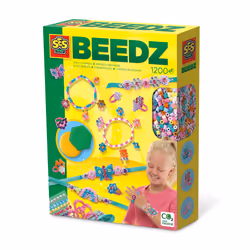 SES Creative Beedz Perles à repasser - Bijoux avec diamants, 5 an(s), Fille, Enfant, Multicolore, 1200 pièce(s), Pas pour les ...