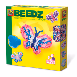 SES Creative Perles à repasser - Papillon, 1400 pièce(s), 5 an(s), Garçon/Fille, Enfant, Couleurs assorties, Pays-Bas