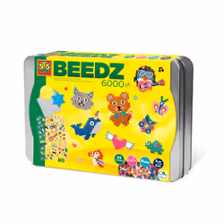 SES Creative Beedz Perles à repasser - Boîte de luxe, 6000 pièce(s), 5 an(s), Fille, Enfant, Multicolore, 300 mm