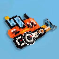 SES Creative Beedz Perles à repasser - Véhicules de constructions - Vue supplémentaire 4