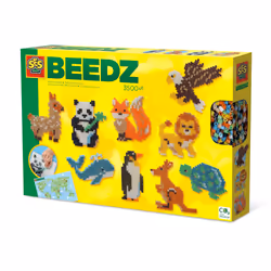 SES Creative Beedz Perles à repasser - Animaux du monde, 3500 pièce(s), 5 an(s), Garçon/Fille, Enfant, Multicolore, Pas pour ...