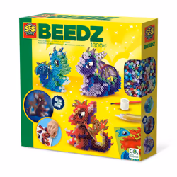 SES Creative Beedz Perles à repasser - Dragons, 1800 pièce(s), 5 an(s), Garçon/Fille, Enfant, Multicolore, Pas pour les enfan ...