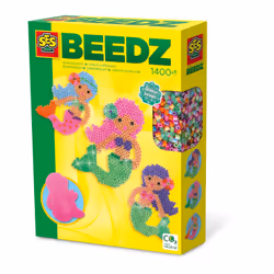 SES Creative Beedz Perles à repasser - Sirènes, 1400 pièce(s), 5 an(s), Fille, Petite enfance, Multicolore, 1400 pièce(s)