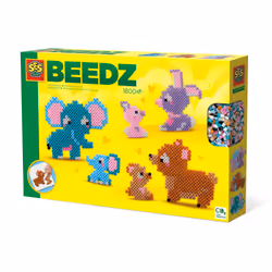 SES Creative Beedz Perles à repasser - Animaux mignons en famille, 5 an(s), Garçon/Fille, Enfant, Multicolore, 1800 pièce(s), ...