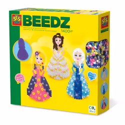 SES Creative Beedz Perles à repasser - Princesses, 1400 pièce(s), 5 an(s), Fille, Petite enfance, Multicolore, 1400 pièce(s)