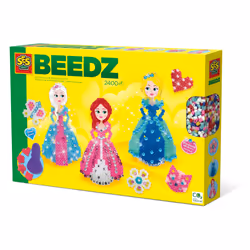 SES Creative Beedz Perles à repasser - Princesses avec diamants, 2400 pièce(s), 5 an(s), Fille, Petite enfance, Multicolore,  ...