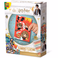 SES Creative Harry Potter - Peinture diamant, Kit de peinture diamant pour enfants, 6 an(s), Multicolore
