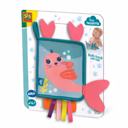 SES Creative Tiny Talents Livre pour le bain avec queues