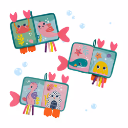 SES Creative Tiny Talents Livre pour le bain avec queues