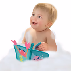 SES Creative Tiny Talents Livre pour le bain avec queues