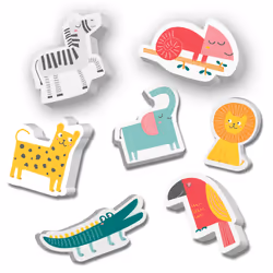 SES Creative Tiny Talents Animaux de safari pour le bain