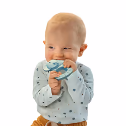 SES Creative Tiny Talents Jouet de dentition Eli l’éléphant ‎- 100% Caoutchouc naturel