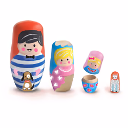 SES Creative Peindre des poupées russes
