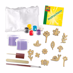 SES Creative Moulage et peinture en relief thème botanique - Inspired by nature