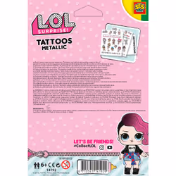 SES Creative L.O.L. - Tatouages métallisés