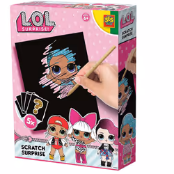 SES Creative L.O.L. - Surprise à gratter, Jeu de cartes, A collectionner, 6 an(s)
