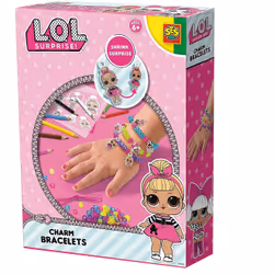 SES Creative L.O.L. - Bracelets à charms, Kit de fabrication de bracelets pour enfants, 6 an(s), Multicolore, 1 pièce(s)
