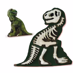SES Creative Moulage et peinture - T-Rex avec squelette