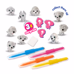 SES Creative Blow airbrush pens - Chiots surprise 3x