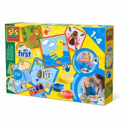 SES Creative My First - Ma première oeuvre d'art, Kit de loisirs créatifs pour enfants, 1 an(s), Multicolore, 15 pièce(s)