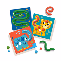 SES Creative My First - Cartes d'activité en pâte à modeler