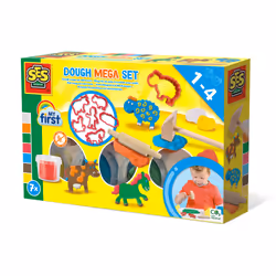 SES Creative My First - Méga kit de pâte à modeler avec outils