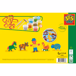 SES Creative My First - Méga kit de pâte à modeler avec outils - Vue supplémentaire 7