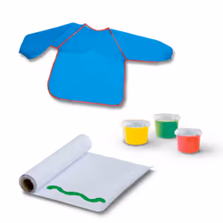 SES Creative My First - Mon premier kit de peinture au doigt avec un tablier