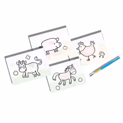 SES Creative My First Coloriage à l'eau - Animaux de la Ferme - Vue supplémentaire 4