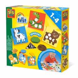 SES Creative My First Cartes mosaïques sensorielles, 1 an(s), Multicolore