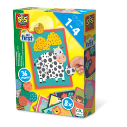SES Creative My First - Autocollants imprimé animal
