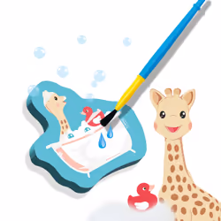 SES Creative Sophie la girafe - Coloriage à l'eau dans le bain - Vue supplémentaire 4