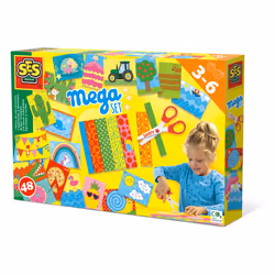 SES Creative J’apprends à découper - Méga kit, 3 an(s), Multicolore