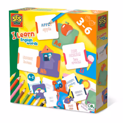 SES Creative J’apprends des mots d’anglais, 3 an(s), Carton, Multicolore