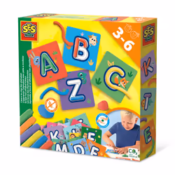 SES Creative J'apprends l'alphabet avec pâte à modeler