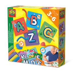 SES Creative J'apprends l'alphabet avec pâte à modeler