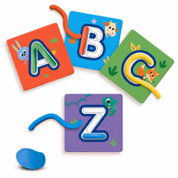 SES Creative J'apprends l'alphabet avec pâte à modeler
