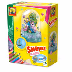 SES Creative Film rétractable - Contes de fées sous cloche, Kit de loisirs créatifs pour enfants, 5 an(s), Multicolore