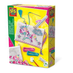 SES Creative Pochette à broder - Licorne