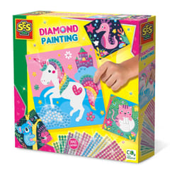 SES Creative Mosaïque de Diamants - Animaux joyeux