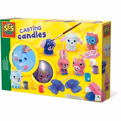 SES Creative Mouler des bougies, Kit de moulage/peinture pour enfants, 5 an(s), Multicolore