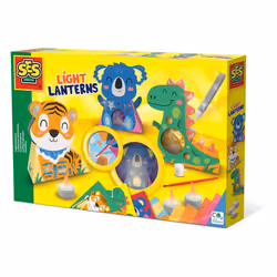 SES Creative Lanternes lumineuses, Kit de loisirs créatifs pour enfants, 5 an(s), Multicolore