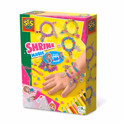 SES Creative Bracelets à charms fashionistas, Kit de fabrication de bracelets pour enfants, 5 an(s), Multicolore