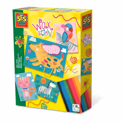 SES Creative Bâtonnets de cire, Kit de loisirs créatifs pour enfants, 3 an(s), Multicolore
