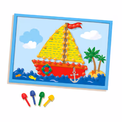 SES Creative Tableau mosaïque avec cartes - Vue supplémentaire 5