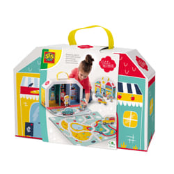 SES Creative Petits Pretenders Valise et tapis de jeu de zone commerciale