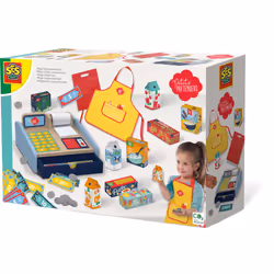 SES Creative Petits Pretenders Méga kit de supermarché, Marchande, 3 an(s)