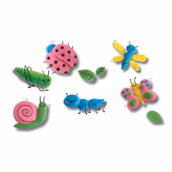 SES Creative Pâte à modeler écologique 4x90 g