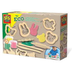 SES Creative Pâte à modeler avec des outils en bois Eco