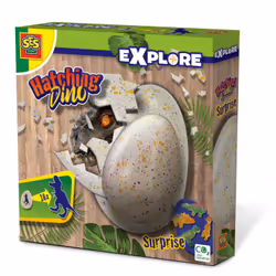 SES Creative Dinosaure prêt à éclore, Egg, Biologie, 4 an(s), Multicolore